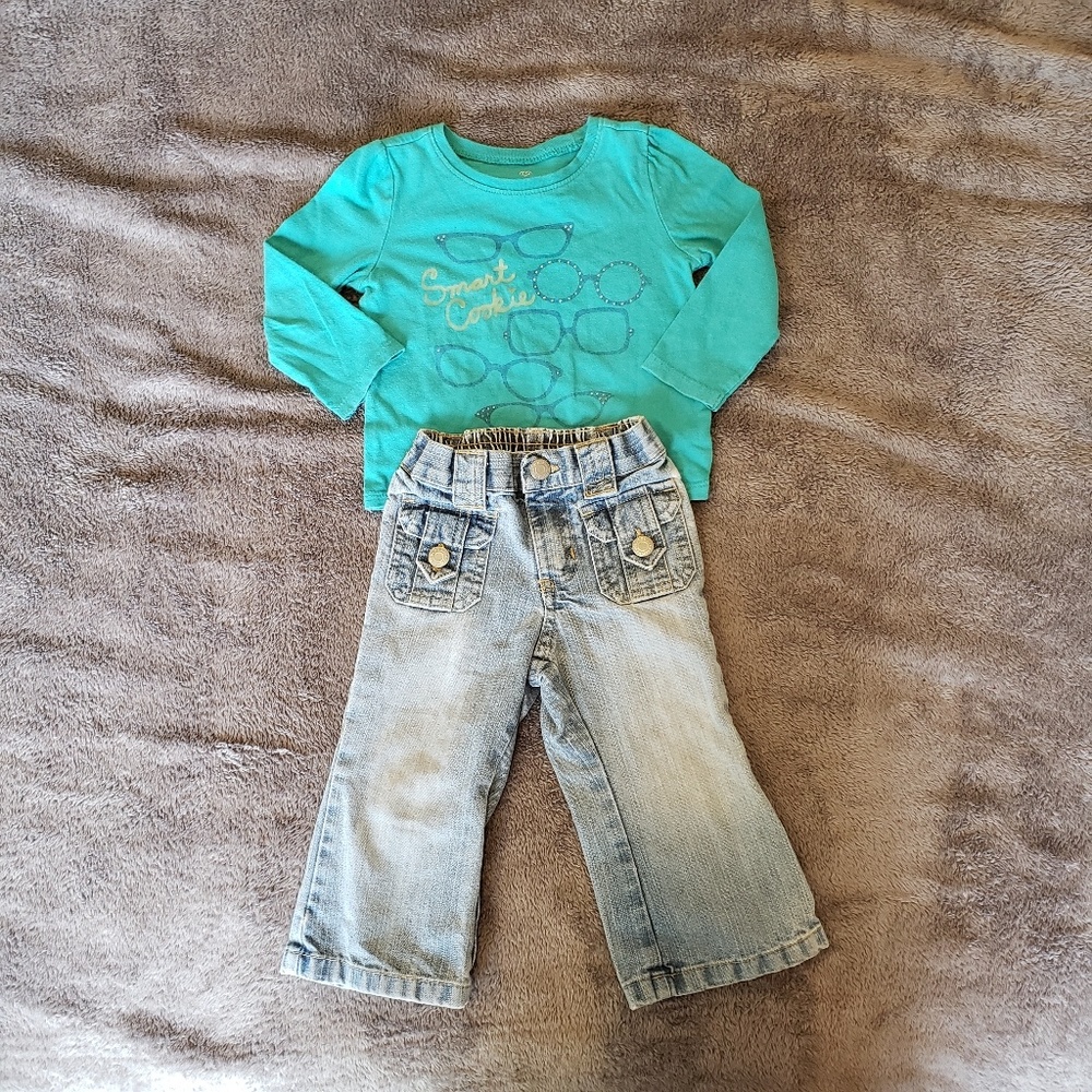 Old Navy Girls Outfit Size 18-24 Months